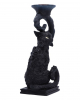 Salem Candle Holder With Witch Cat 20cm 