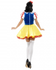 Sexy Schneewittchen Kostüm mit Petticoat 