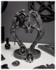 Schwarze Baphomet Gothic Halskette 