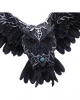 Dark Feather Owl Mural 55cm 