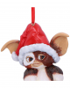 Gremlins Gizmo With Santa Hat Christmas Bauble 