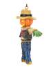 Pumpkin Scarecrow Christmas Ball 9,5cm 