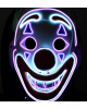 Beleuchtete Clown LED Maske 