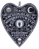 Ouija Board Planchette As Hanging Ornament 8.5cm 
