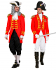 Red Parade Tunic With Epaulettes 
