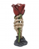 Skeleton Hand With Rose Tealight Holder 