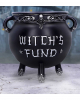 Hexenkessel Sparbüchse "Witches Fund" 16,5cm 