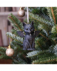 Malpuss Witch Cat Christmas Ball 9cm 