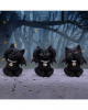 Drei Weise Vampir Kätzchen Figuren 3er Set 