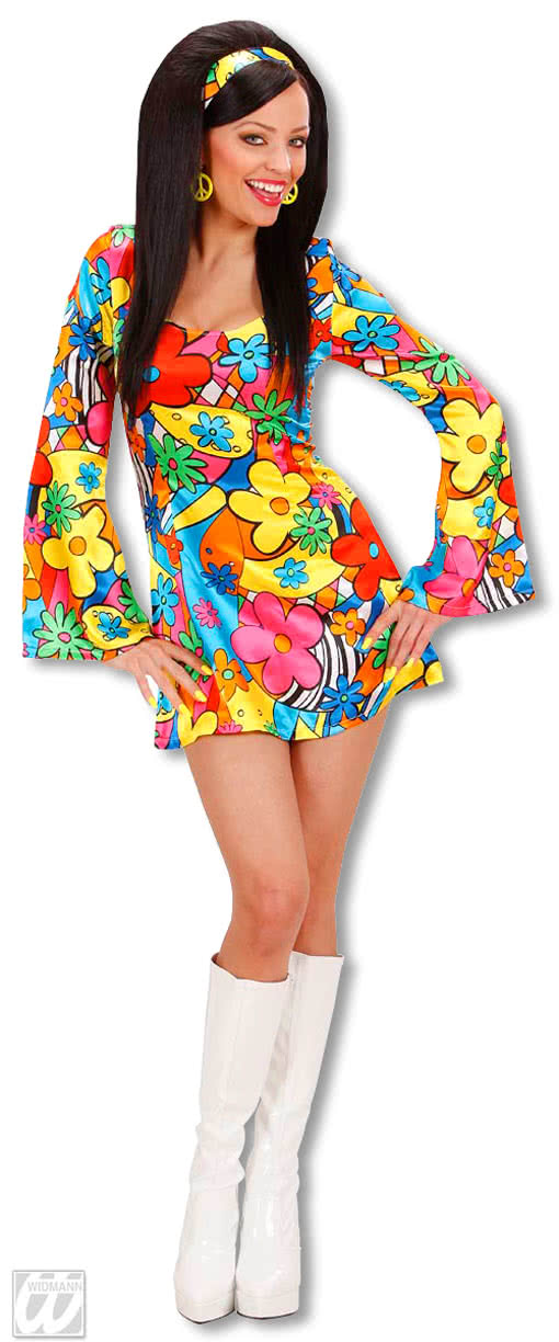 Flower Power Girl Costume Medium Buy Hippie Clothes For Carnival