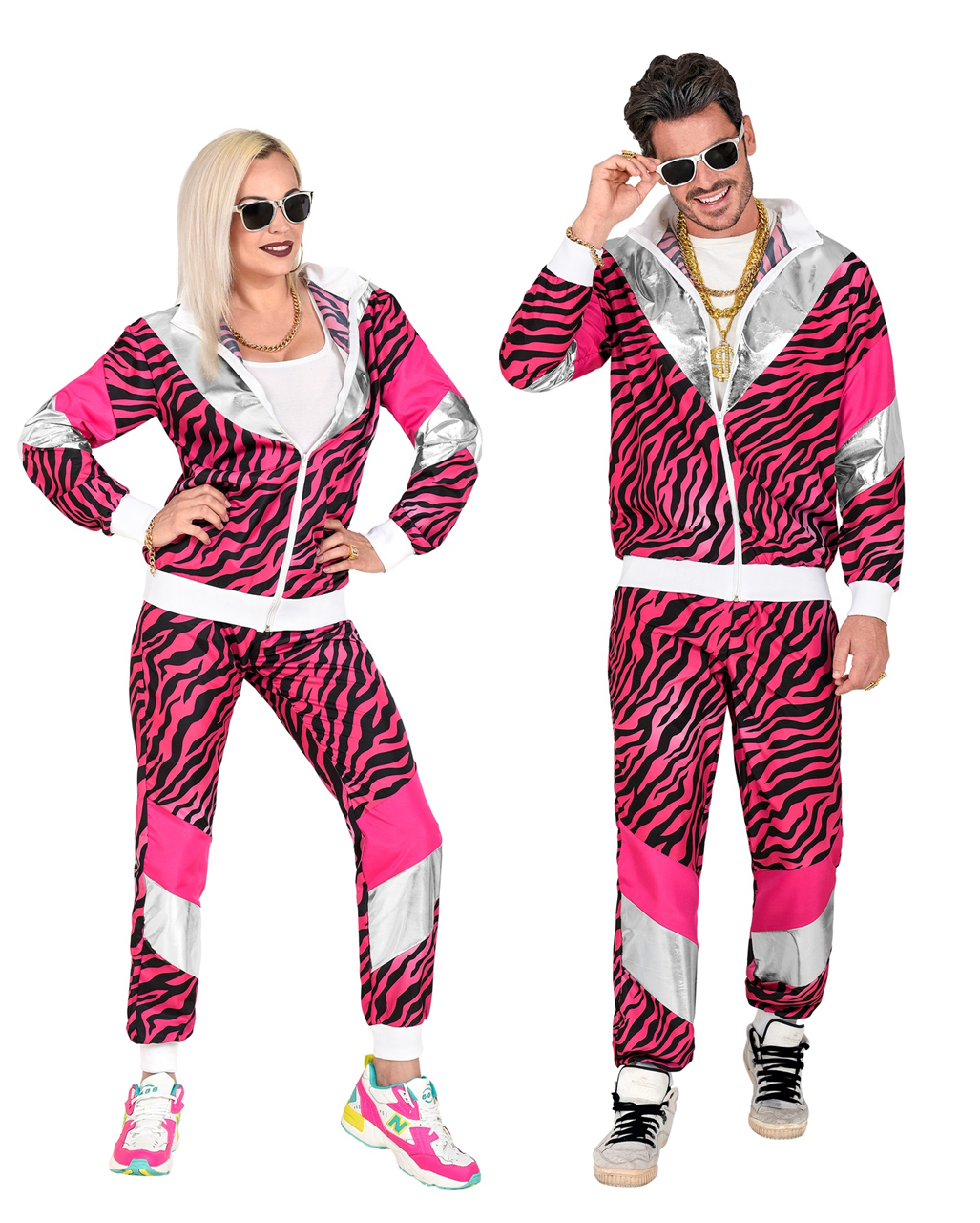 80's Pink Tiger Trainingsanzug | HIER online kaufen | Karneval Universe