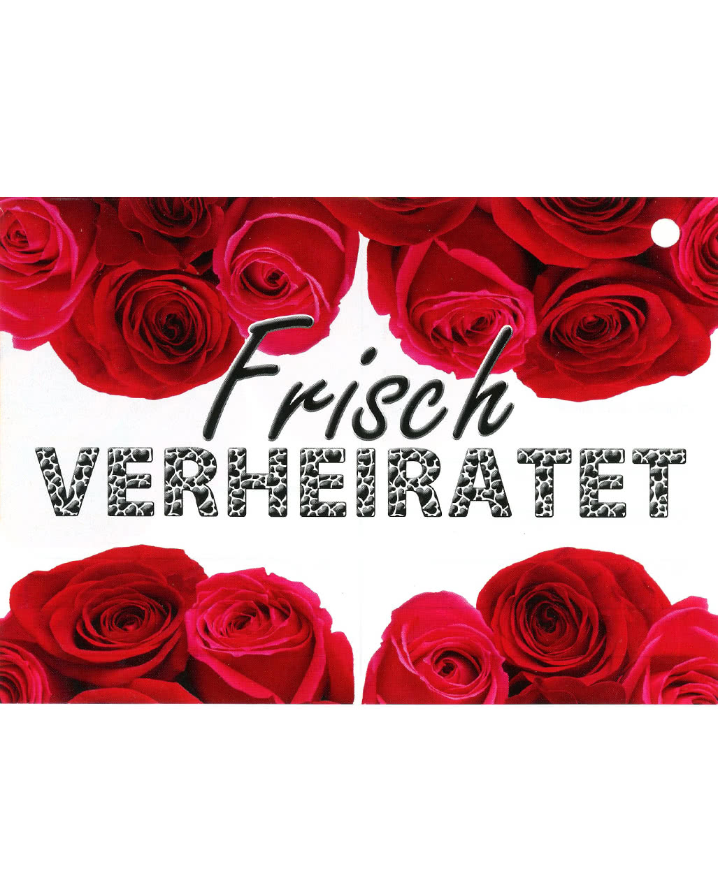 Frisch Verheiratet Ballon-Grußkarten | Karneval Universe