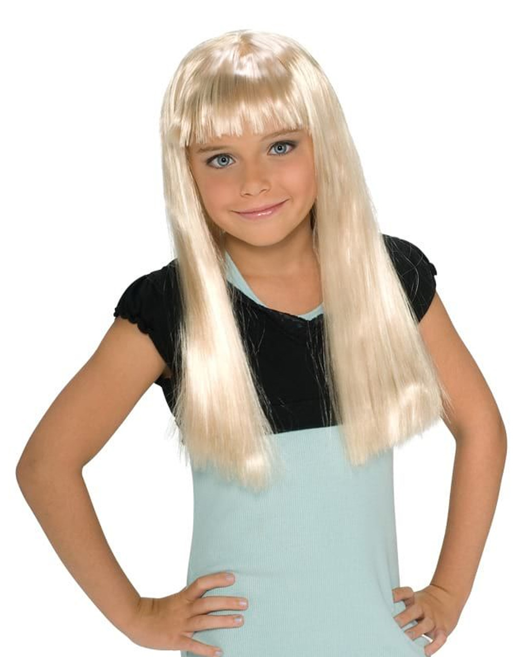 Popstar Kids Wig Blond -Kinderperücken Purchased online buy ...