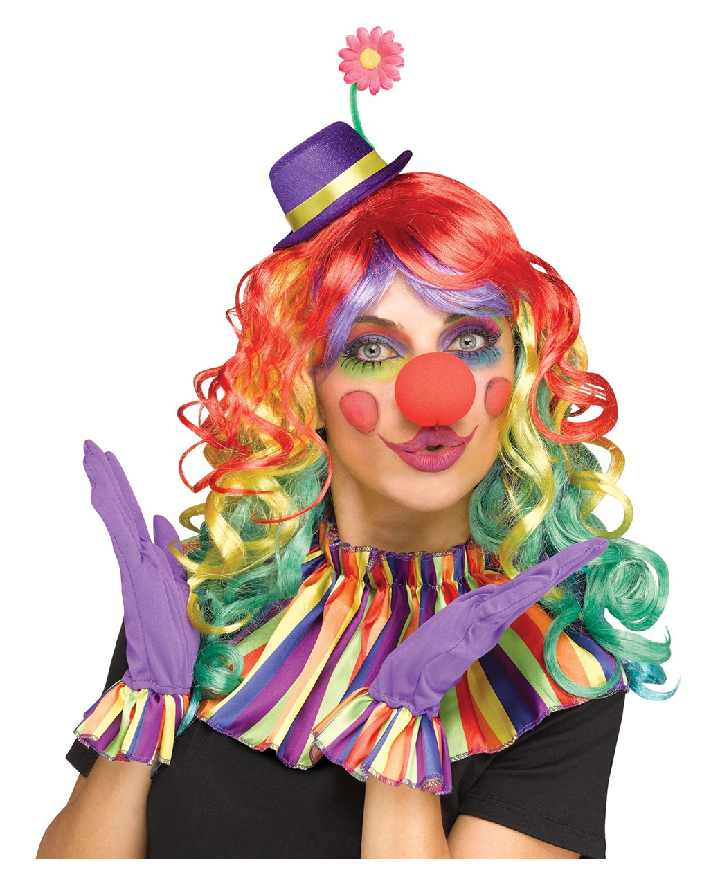 Orl Kostüm Zubehör Schildmütze Clown Karneval Fasching Party 