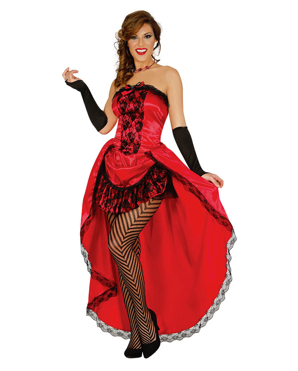 Rot Schwarzes Burlesque Kleid Betty Online Bestellen Karneval Universe