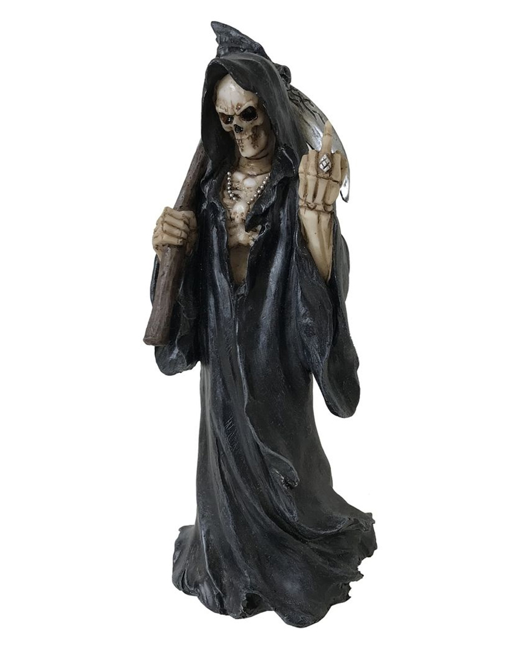 Reaper Skelett Sensenmann Figur Gothic Halloween Dekoration Horror NN55 