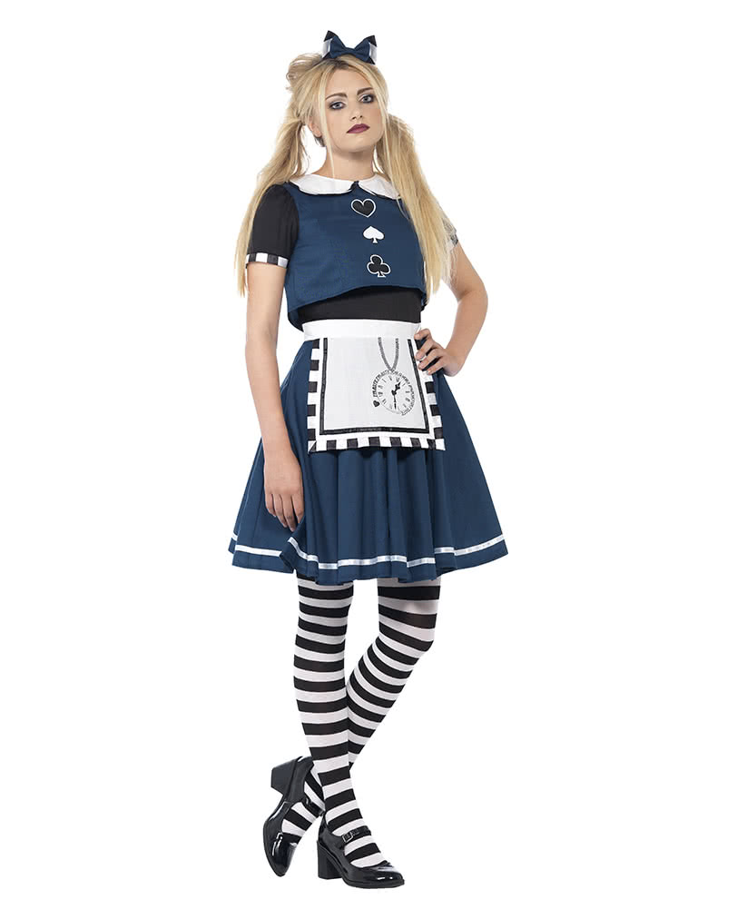 Gothic Alice Kostum Fur Damen Als Finstere Faschings Verkleidung Karneval Universe
