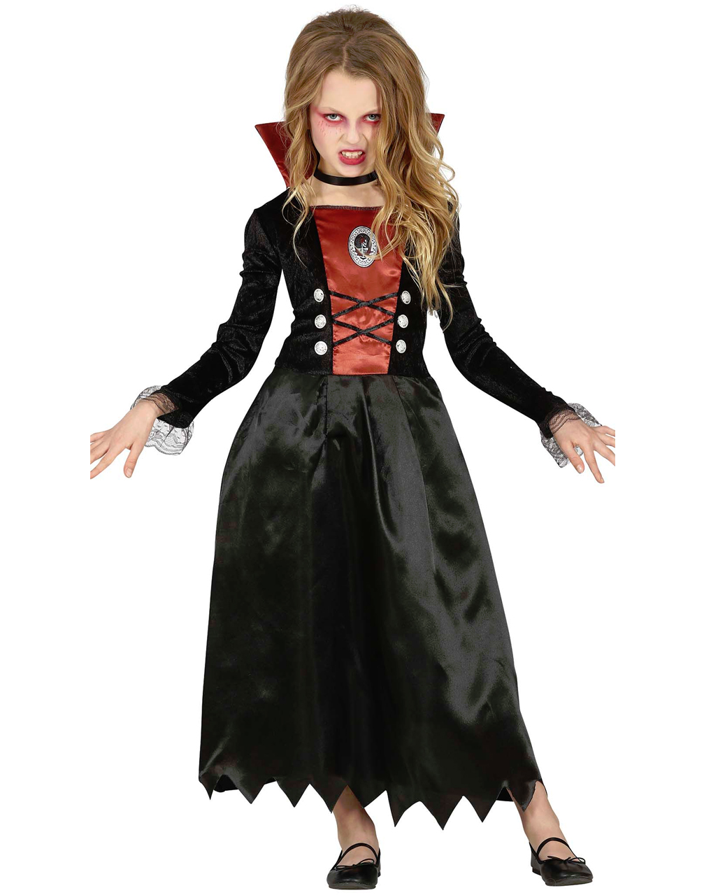 Noble Vampiress Children Costume | Halloween disguise | - Karneval Universe