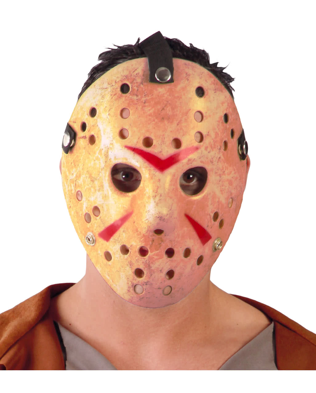 Ass Uitstekend Een trouwe Verschmutzte Eishockey Maske Halloween Maske | Karneval Universe