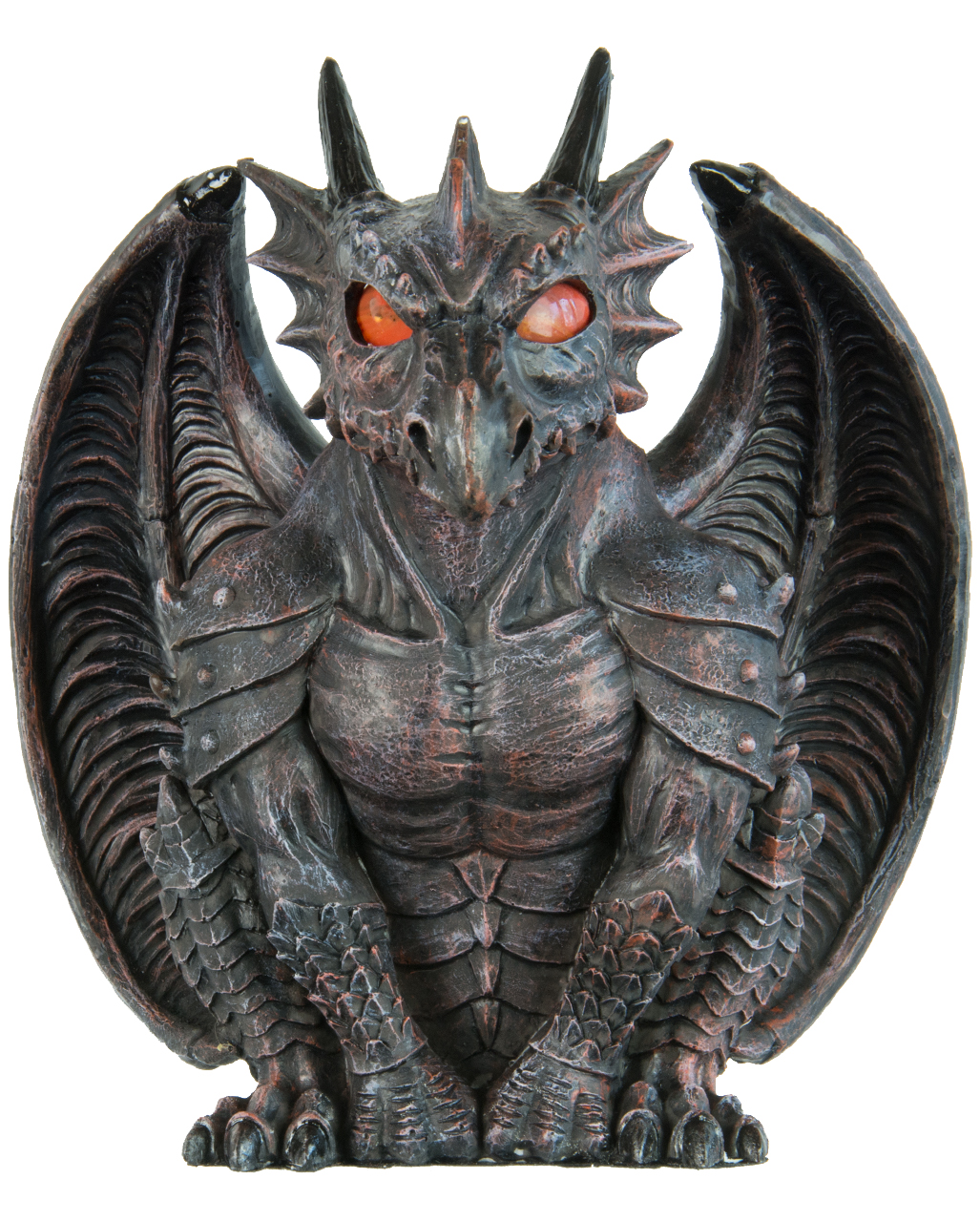 Drachen Teelichthalter Dragon Figur Kerzenhalter Gothic Drache