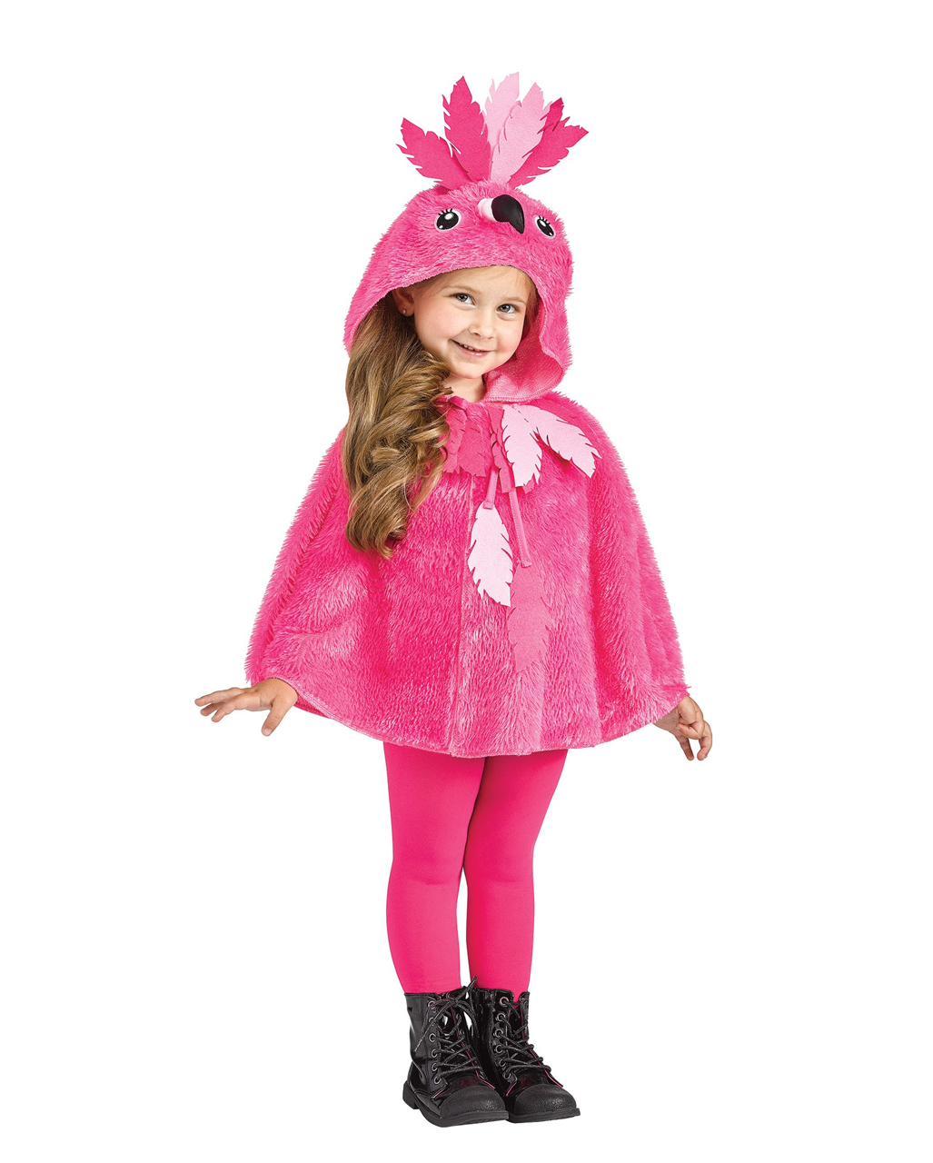 Damen Kostüm Zubehör Flamingo in rosa Karneval Fasching WIL