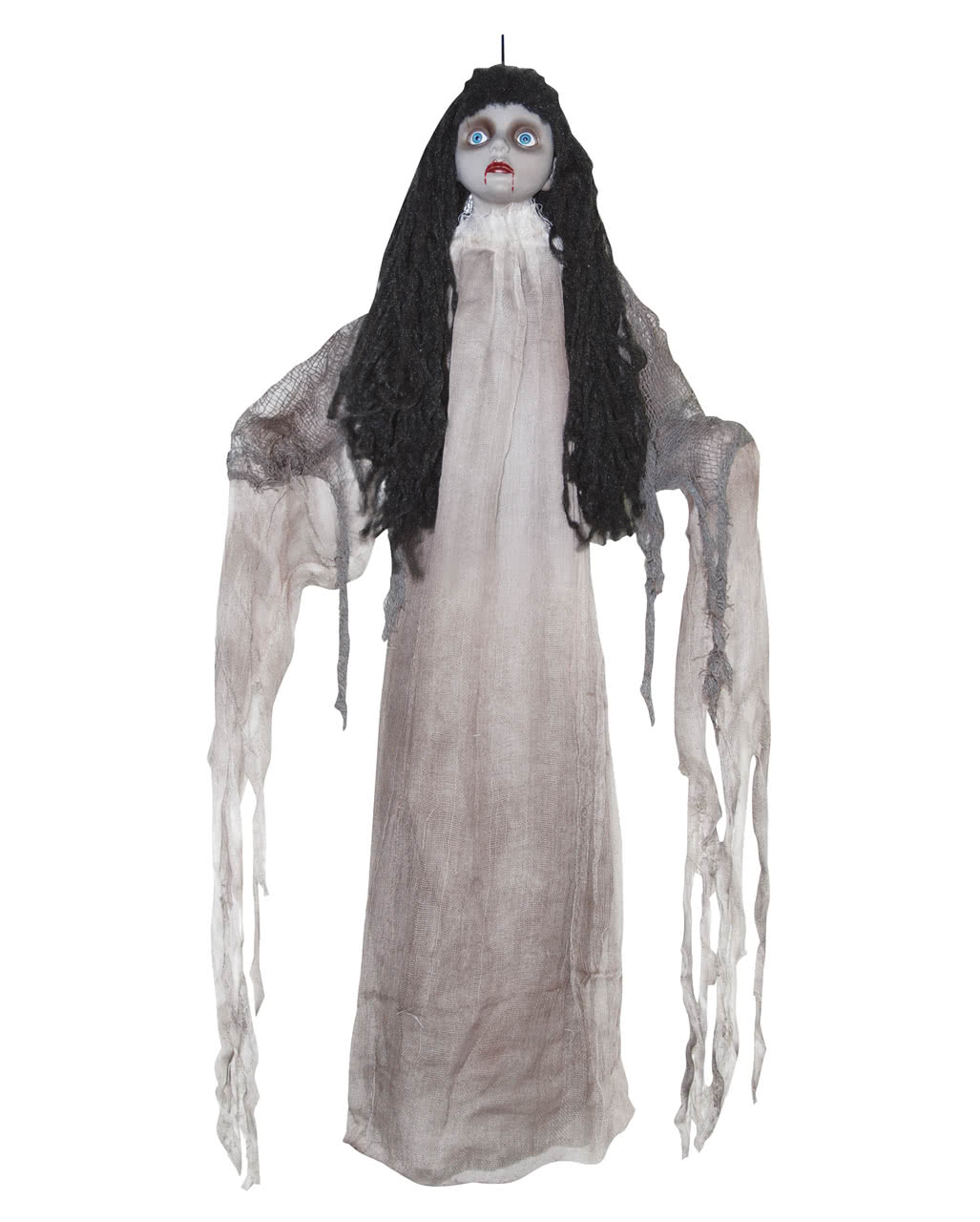 Gray Ghost Doll hanging figure 86 cm | Halloween figure ...