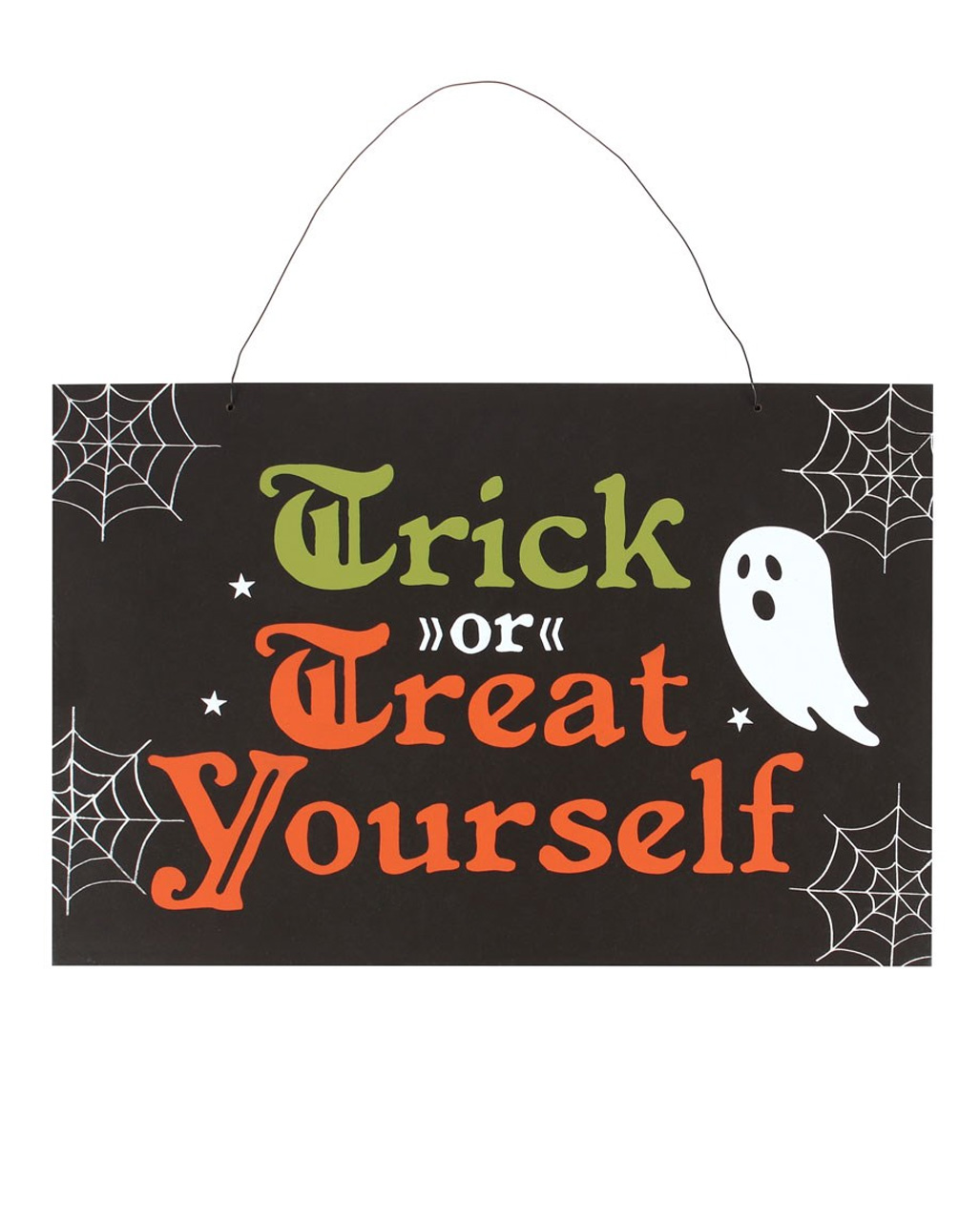 Trick or Treaters Halloween Schild 20x30cm Wanddeko Karneval Universe