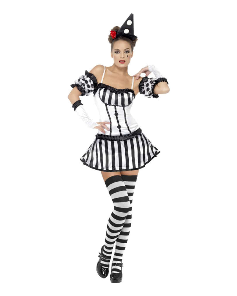 Harlekin Clown Karneval Fasching Kostüm 34-42 