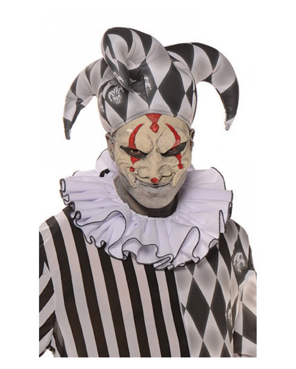 PDXVDP Halloween Masken Set - 4 Gruselmasken Mit Bluteffekt Für Werwolf & Tiger Kostüme