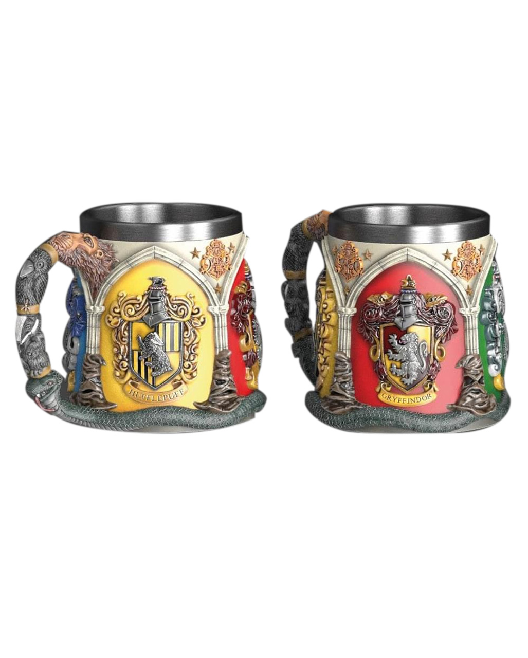Harry Potter Becher Hogwarts Wappen Keramik Braukessel Neu Offiziell Schwarz