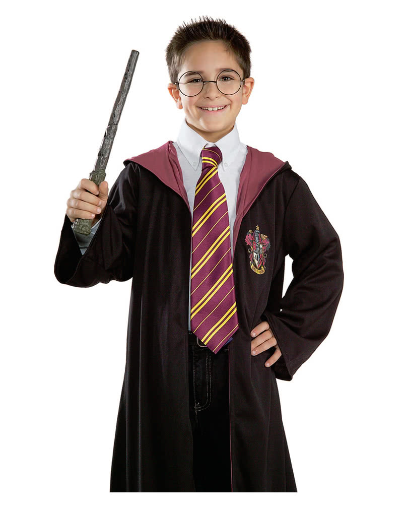 Harry Potter Cosplay Kostüm Krawatte Schal Handschuhe Zauberstab Fasching Party 