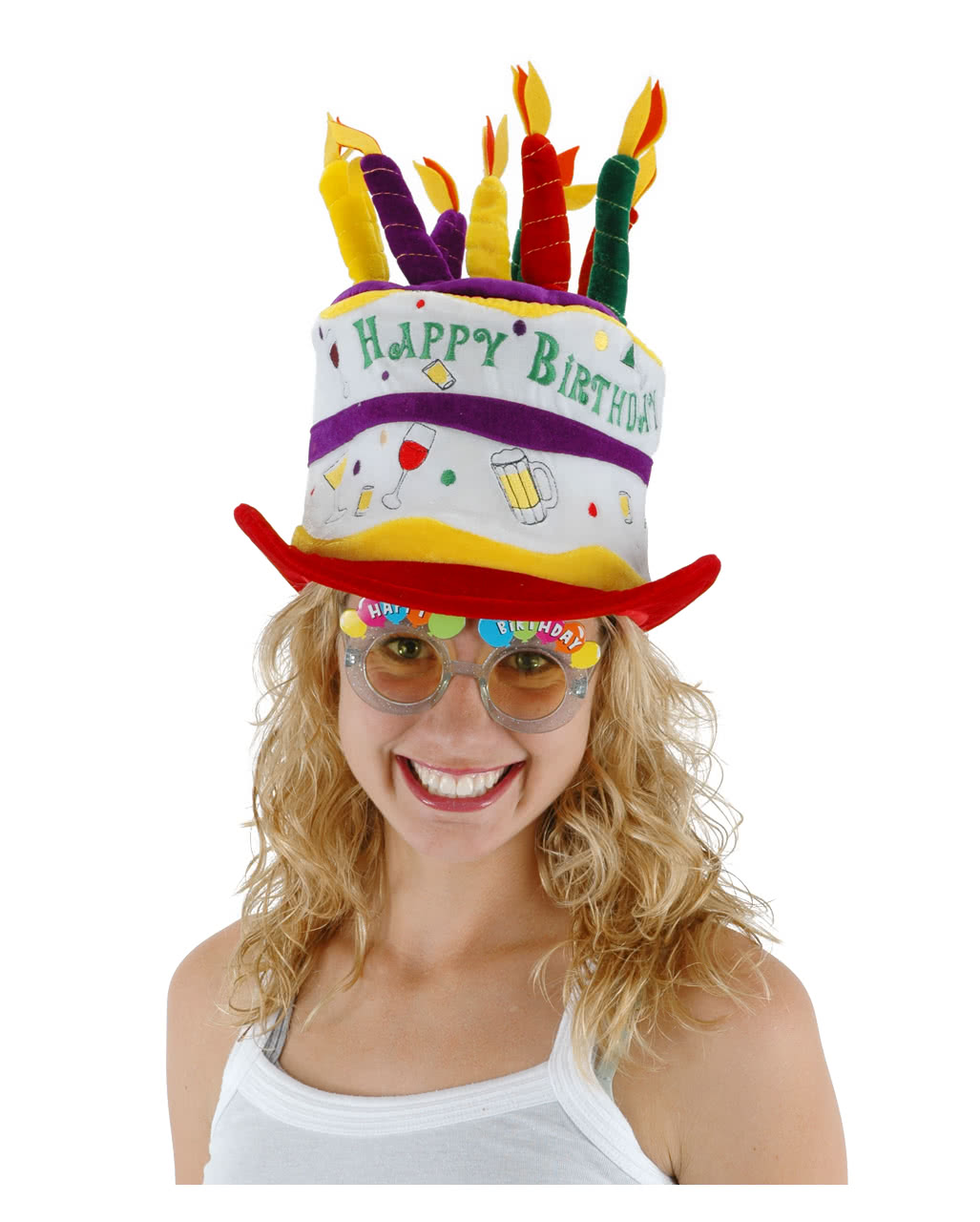 Happy Birthday Hat | Colorful birthday hat | - Karneval Universe