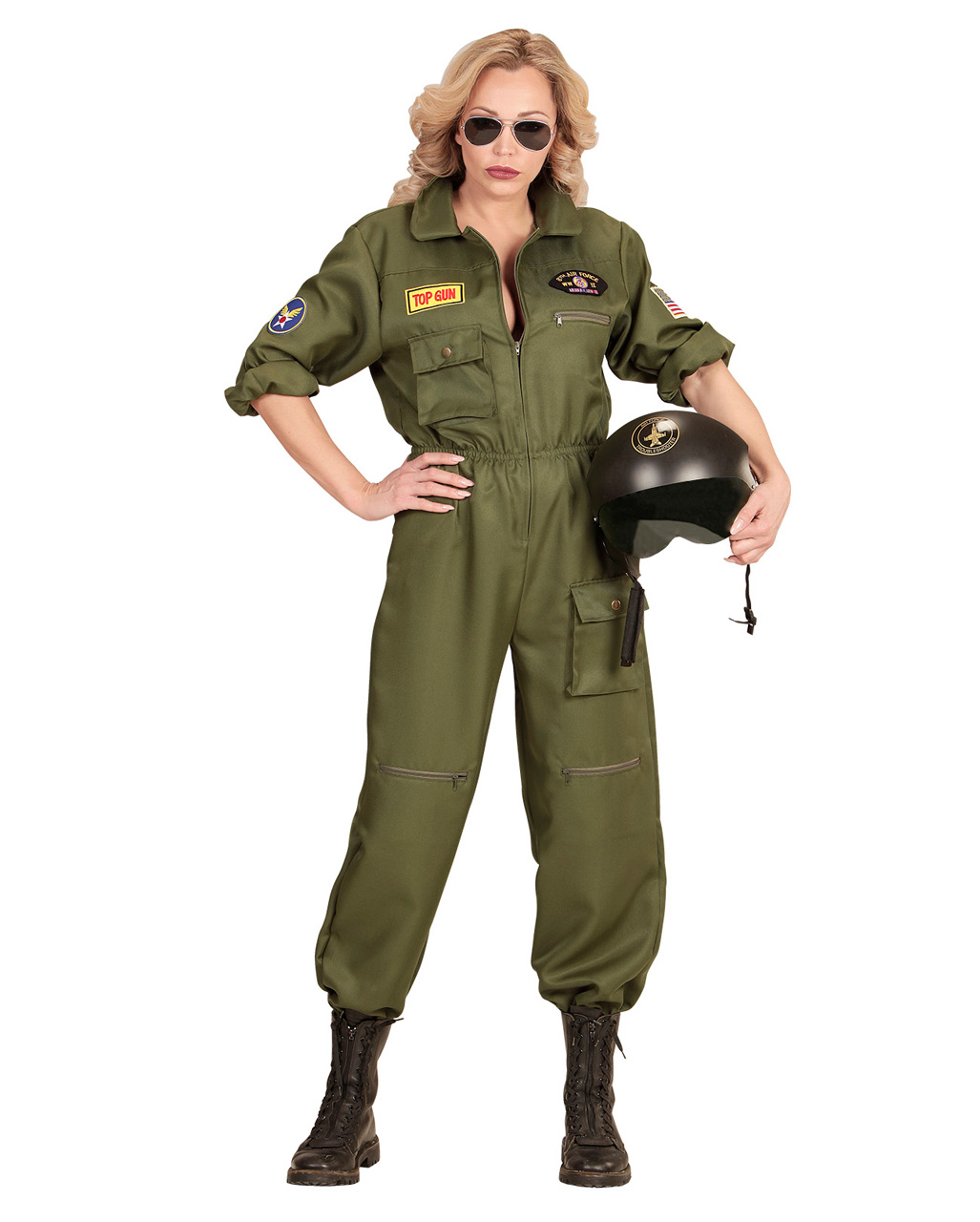 Kampfjet Pilotin Frauen Kostum Berufskostume Karneval Universe