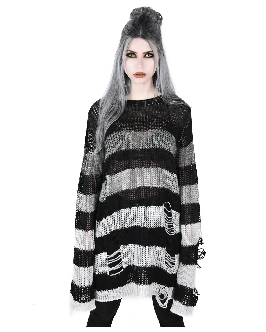 KILLSTAR Grady Knit Sweater Gothic Fashion Karneval Universe