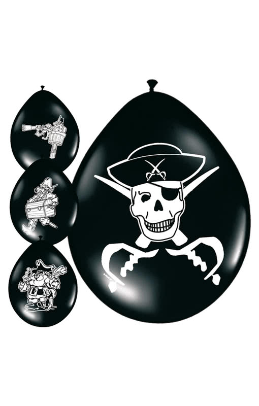 Piraten Luftballons Mit Motiv Luftballons Fur Die Seerauber Party Karneval Universe