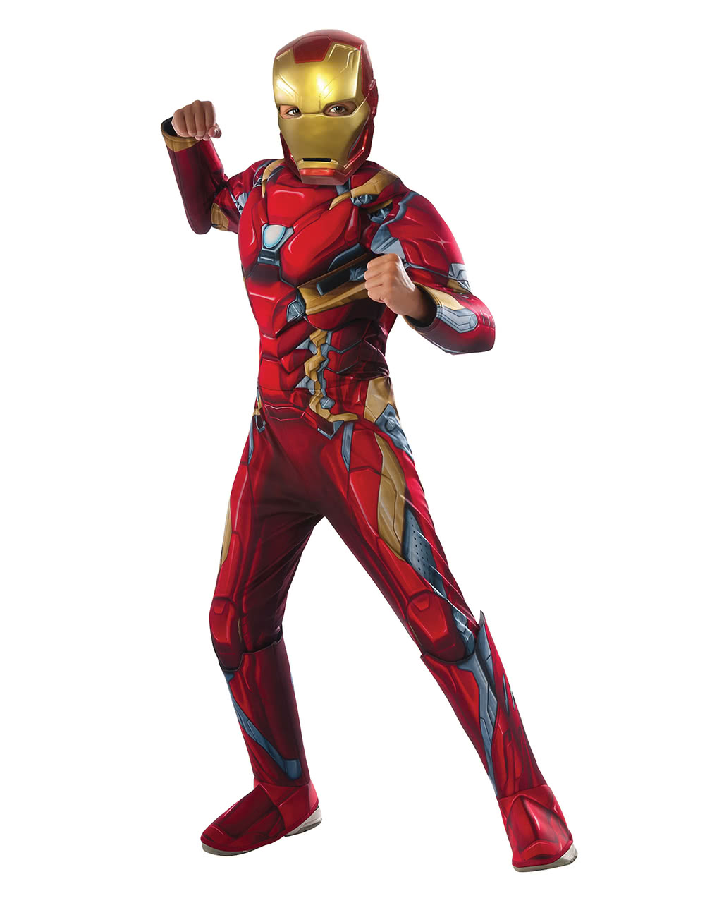 Licensed Iron Man costume M Marvel Avenger costume for children