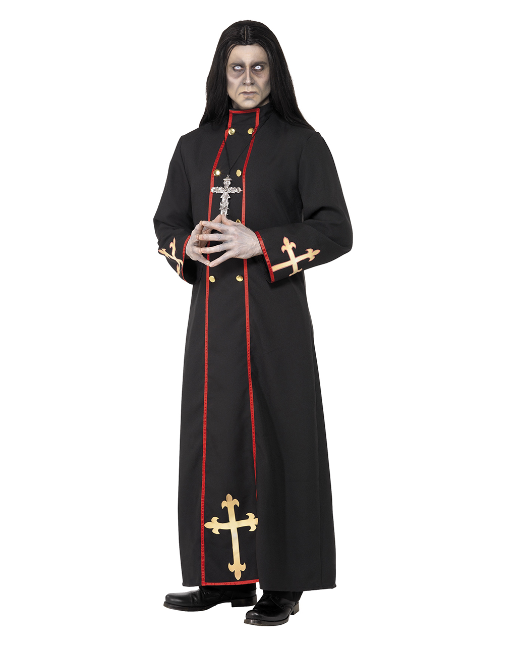Toter Pfarrer Verkleidung, Tödlicher Kirchenmann Kostüm