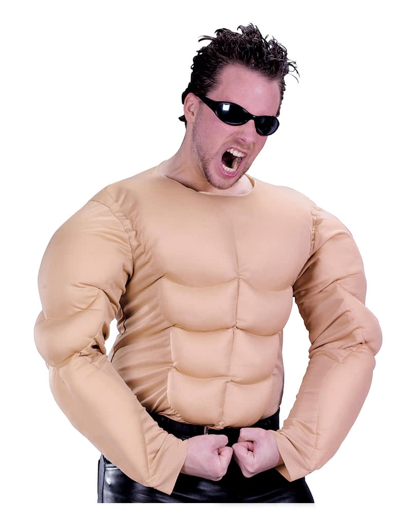 Muscle Man Costume Bodybuilder Costume Fitness Trainer Costume 