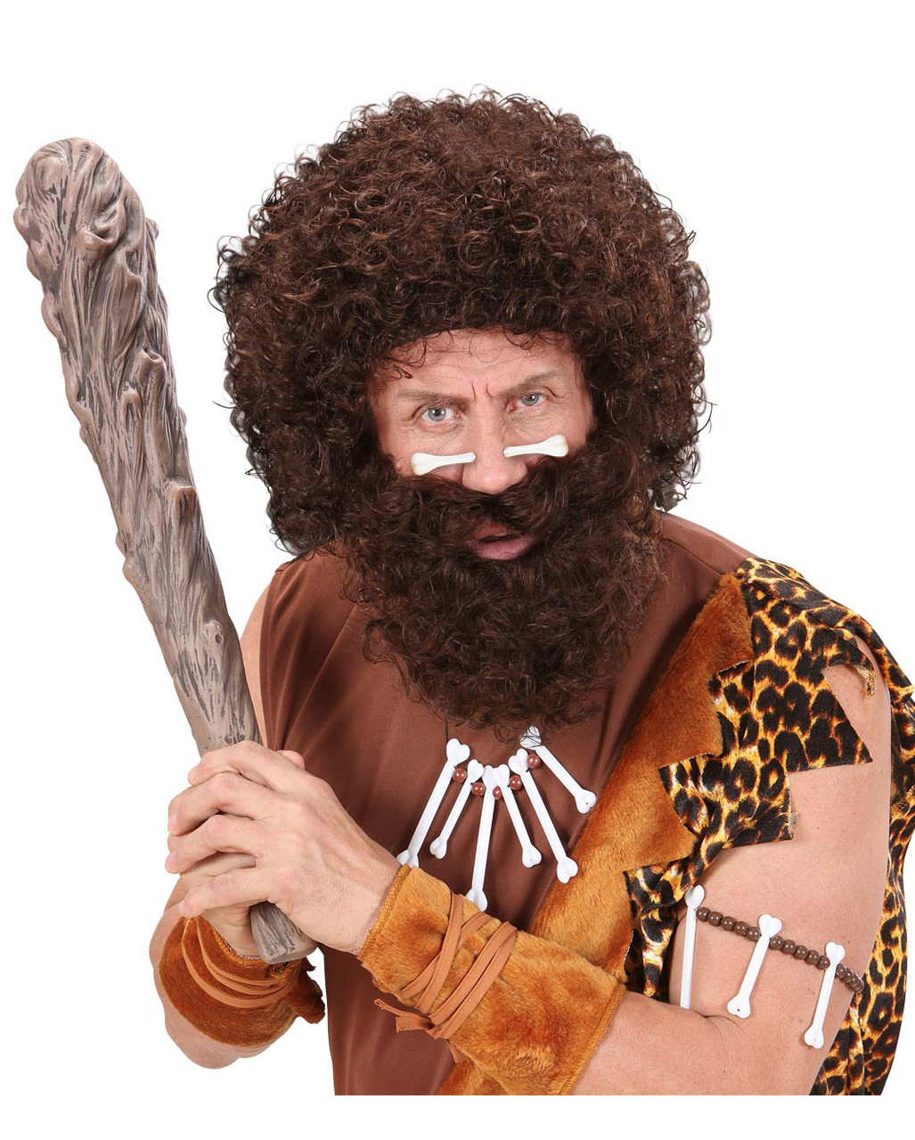 Keule Deko Keule braun Steinzeit Kunstoff Neandertaler Fasching Kostüm Neu