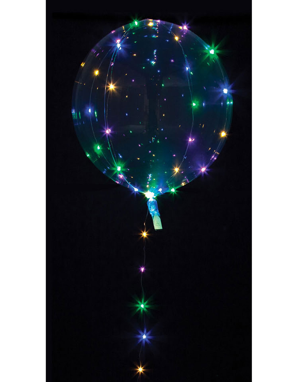 6 LED Luftballon Ballon Geburtstag Hochzeit Silvester Feier Party Deko leuchtend 