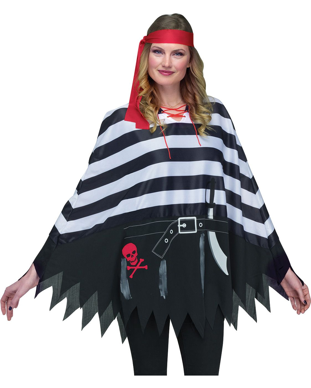 Piraten Kostüm Überwurf, Seeräuber Accesoire