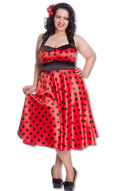 polkadot kleid