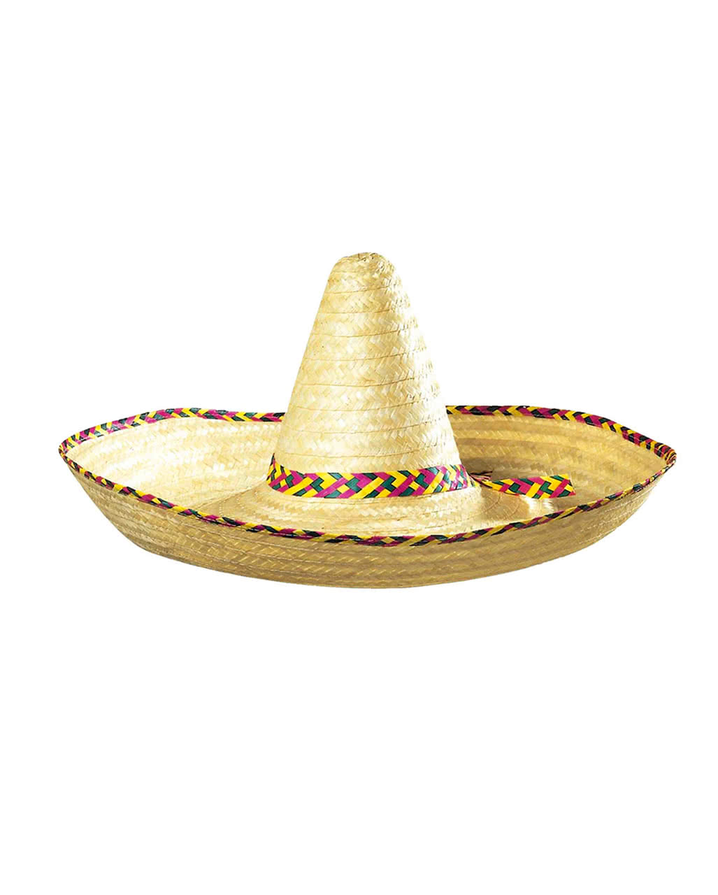 Discokugel trägt einen mexikanischen Sombrero-Hut und Schnurrbart