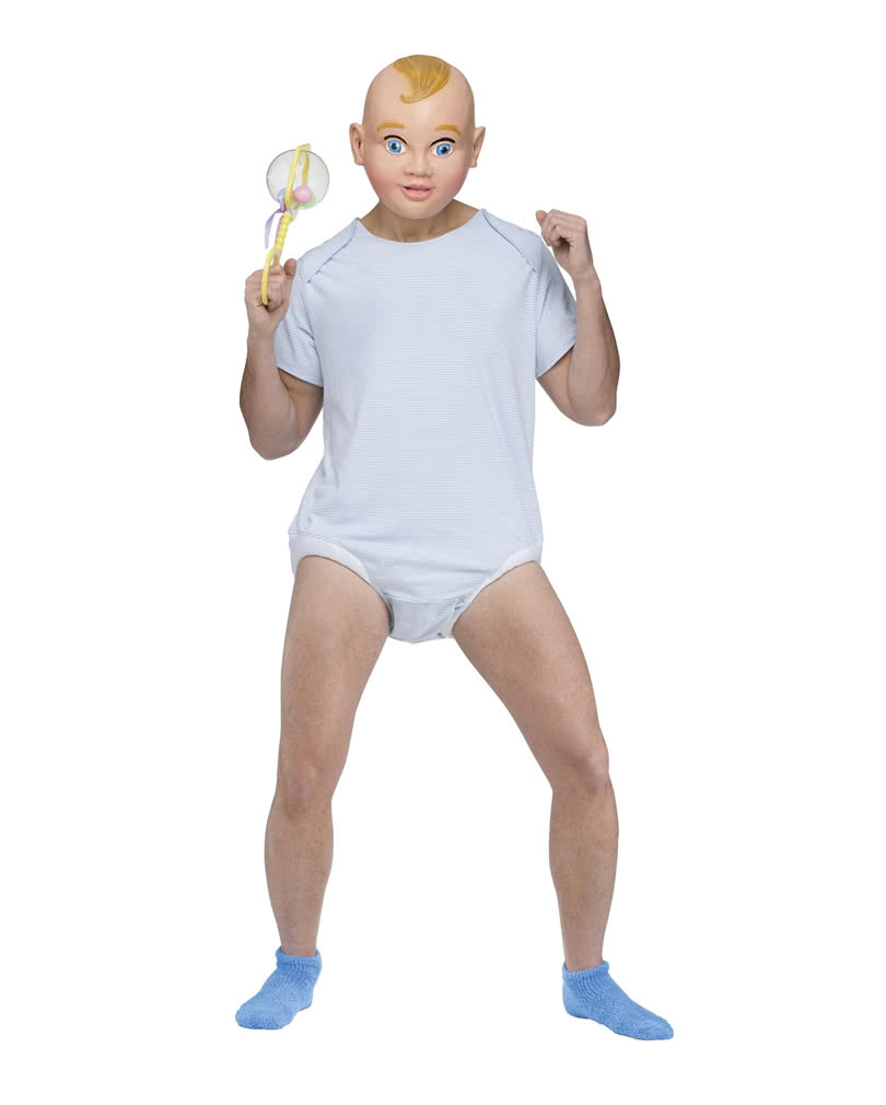 Big Baby Adult Costume Baby Outfit With Romper And Mask For Adults Karneval Universe