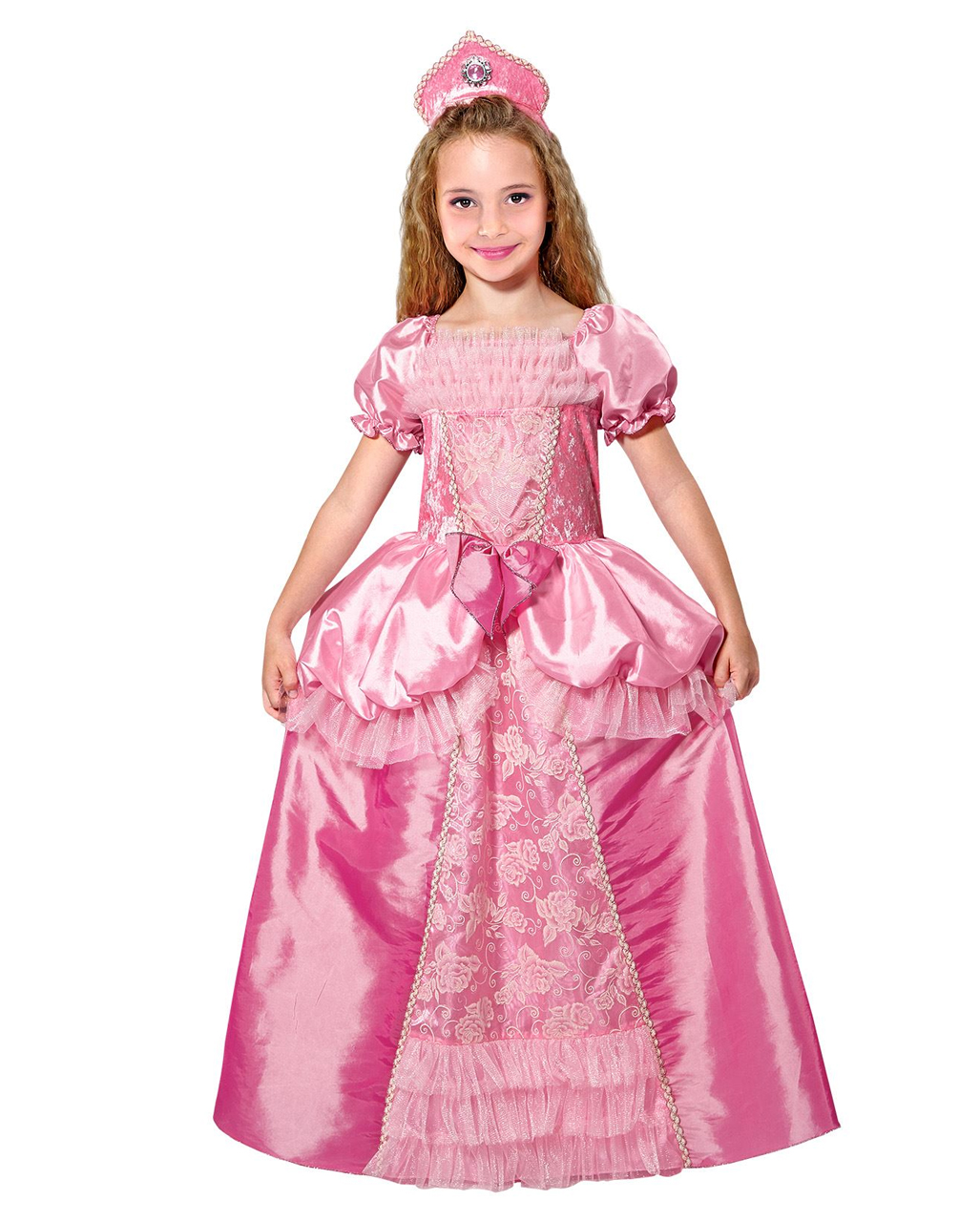 Pink Princess Kids Costume for carnival | - Karneval Universe