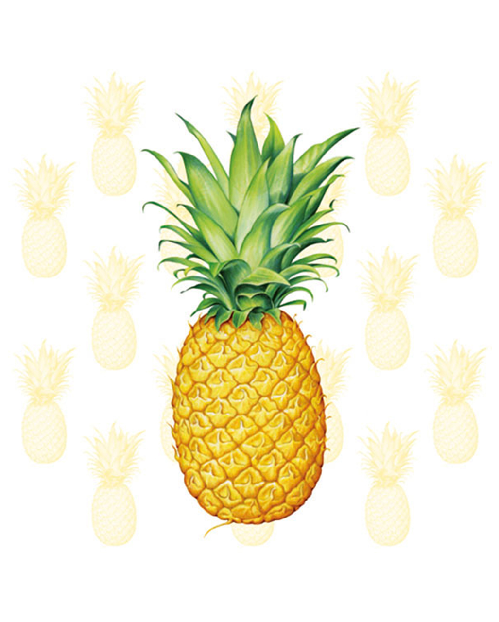 30 50 Luftballons Ananas in Gold für Feier Party Dekoration Trend Pineapple