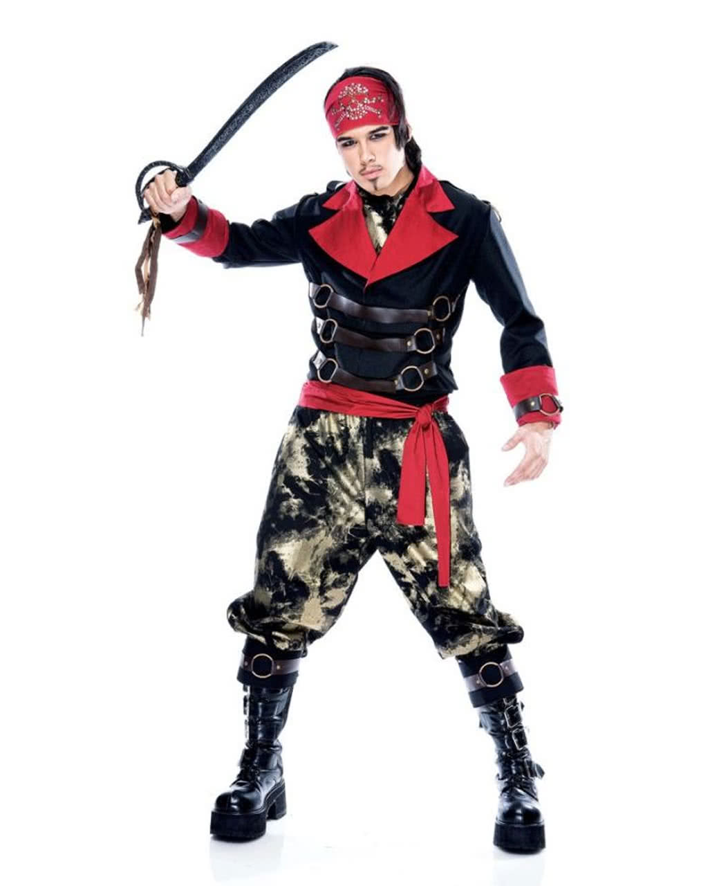 Orl Herren Kostüm Pirat Piratenkostüm Karneval Fasching