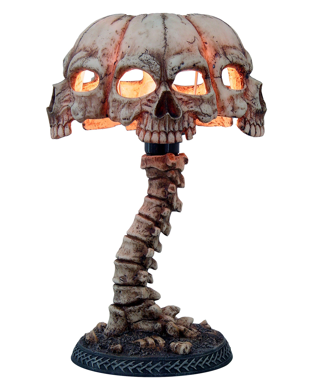 originelle 3D LED-Lampe Totenkopf Nachttischlampe Skull Toten