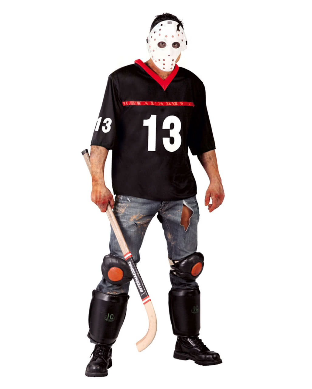 Eishockey Herrenkostüm mit Maske | Serienkiller Halloween ...