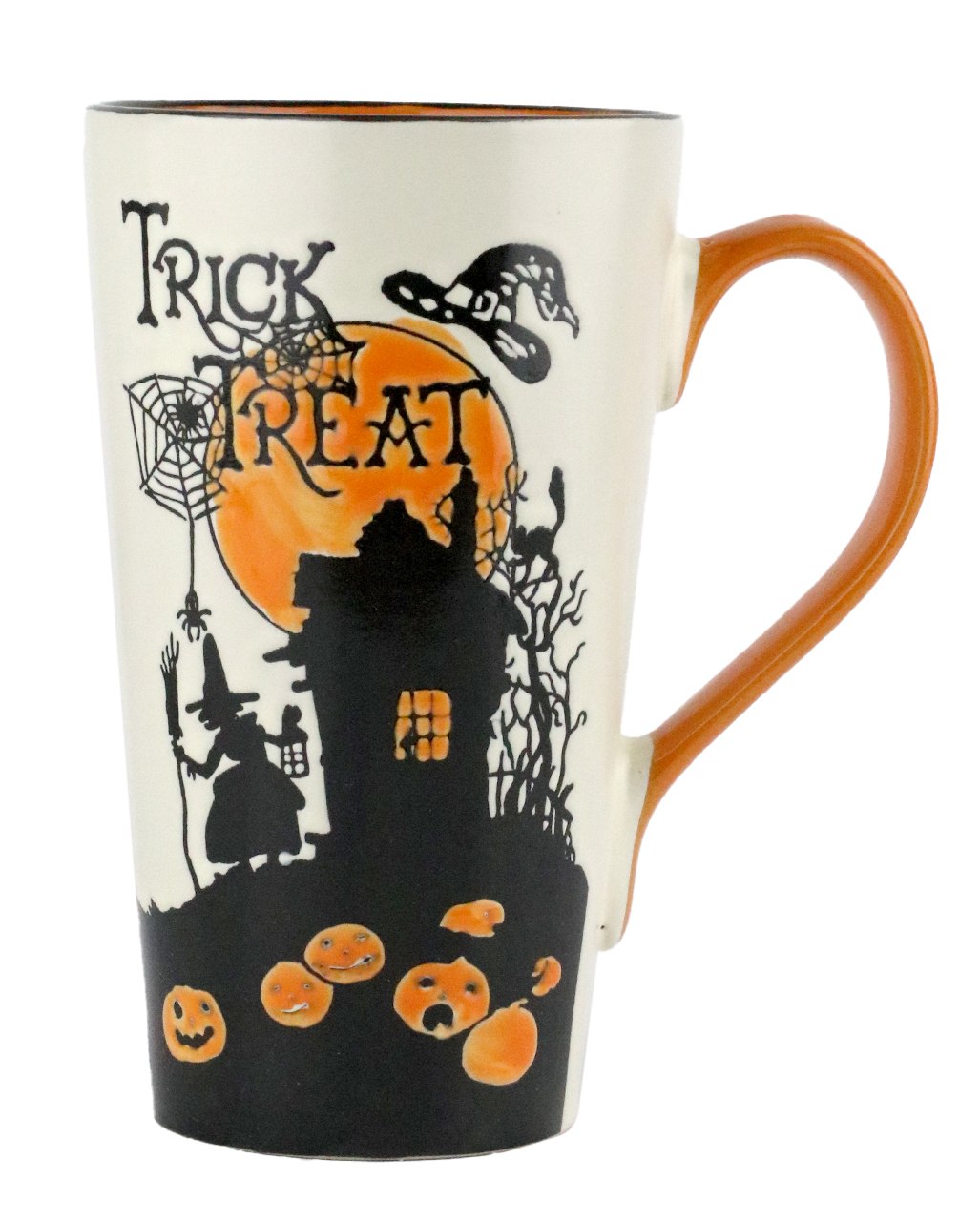 Trick Or Treat Halloween Haunted House Mug ★ | - Karneval Universe